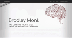 Desktop Screenshot of bradleymonk.com