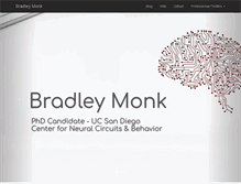 Tablet Screenshot of bradleymonk.com